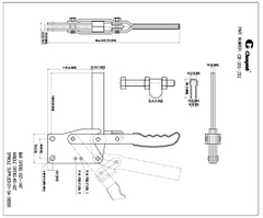 Kẹp định vị CH101JSI