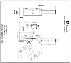 Kẹp định vị CH101K