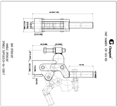 Kẹp định vị CH101KS