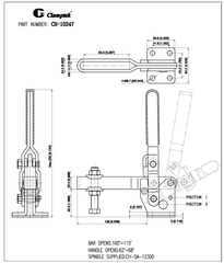 Kẹp định vị CH10247