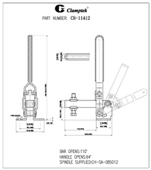 Kẹp định vị CH11412