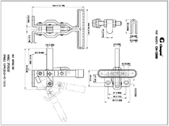 Kẹp định vị CH12080