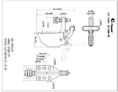 Kẹp định vị CH13005SM