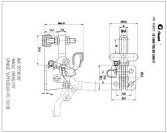 Kẹp định vị CH13005T