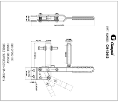 Kẹp định vị CH13412