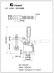 Kẹp định vị CH14009