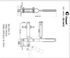 Kẹp định vị CH14412