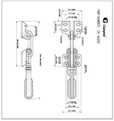 Cam kẹp chốt CH40200
