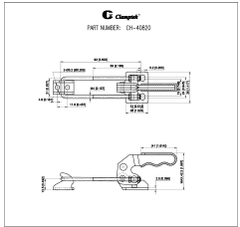 Kẹp định vị CH40820
