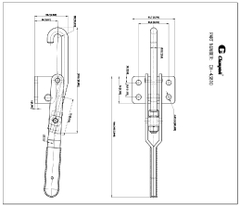 Cam kẹp chốt CH43810