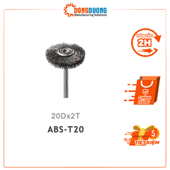 Chổi đánh bóng sợi inox ABS-T20