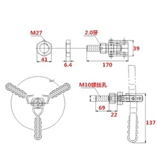 Cam kẹp GH36224