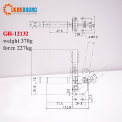 Cam kẹp GH-12131