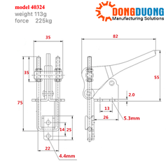 Cam kẹp GH40324