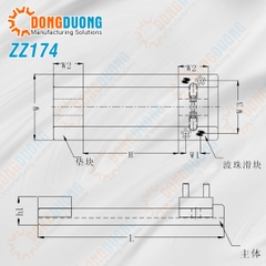 Khóa mặt phân khuôn ZZ174