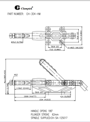 Kẹp định vị CH304HM