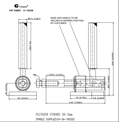 Kẹp đẩy ngang CH30609M