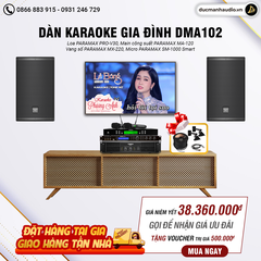 Dàn karaoke gia đình Paramax DMA102