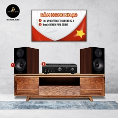 Loa Wharfedale Diamond 12.1 + Amply Denon PMA 600NE