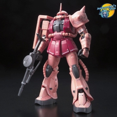 [Bandai] Mô hình lắp ráp RG 02 1/144 Gundam MS-06S ZAKU II Char Aznable Custom Model Kit