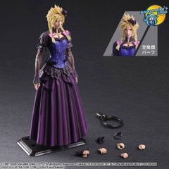 [Square Enix] Mô hình nhân vật Final Fantasy VII Remake PLAY ARTS Kai Cloud Strife Dress Ver.