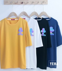 Áo Thun Phản Quang Unisex Mẫu LÁ BÀI