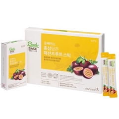 Nước Hồng Sâm Chanh Dây KGC Goodbase Hộp 30 Gói x 10ml