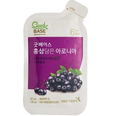 Nước Hồng Sâm KGC Hàn Quốc Goodbase Aronia Hộp 30 Gói x 50ml