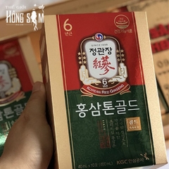 Nước Hồng Sâm KGC Tonic Gold Hộp 30 Gói x 40ml