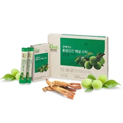 Nước Hồng Sâm KGC Goodbase Vị Mơ Hộp 30 Gói x 10ml