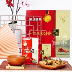 Nước Hồng Sâm Không Đường Daesan Hộp 30 Gói x 70ml
