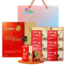 Nước Hồng Sâm Không Đường Daesan Hộp 30 Gói x 70ml