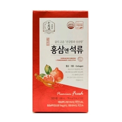 Nước Hồng Sâm Lựu Collagen Daedong Hàn Quốc Hộp 30 Gói x 10ml