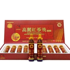 Nước Hồng Sâm Nhung Hươu Hàn Quốc KGS Hộp 10 Ống x 20ml