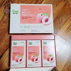 Nước Hồng Sâm KGC Goodbase Vị Đào Hộp 30 Gói x 10ml