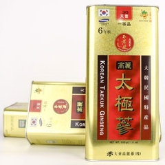 Thái Cực Sâm Củ Khô Hộp Thiếc Daedong 600g