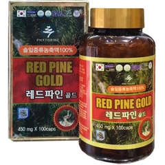 Tinh Dầu Thông Đỏ Red Pine Gold Hàn Quốc Lọ 100 Viên