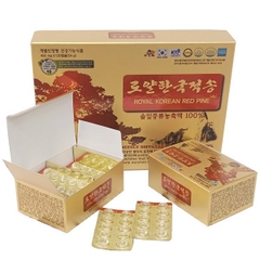 Tinh Dầu Thông Đỏ Chính Phủ Hàn Quốc Royal Korean Red Pine Hộp 120 Viên