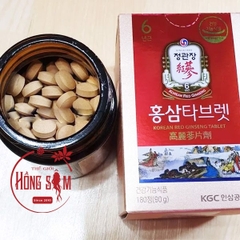 Hộp 180 Viên Hồng Sâm KGC Korean Red Ginseng Tablet Hàn Quốc (90g)