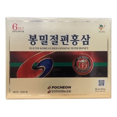 Hồng Sâm Lát Tẩm Mật Ong Pocheon 200gr Nội Địa