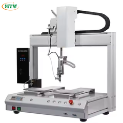 Máy hàn thiếc tự động 1 tay 2 bàn HT-ASD-0102-2030