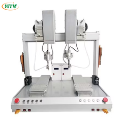 Máy hàn thiếc tự động 2 tay hàn 2 jig gá HT-ASD-0202-2030