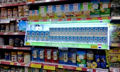 NHÃN HÀNG SỮA FRIESLANDCAMPINA