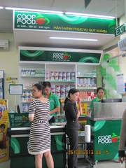 Hệ nhận diện chuỗi siêu thị Co.op Food
