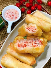 NEM CUA TRỨNG TÔM PHOMAI - Set 10 cuốn