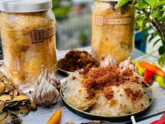 BÁNH TRÁNG TÔM CHÁY TỎI - 350gr