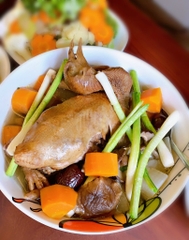 BỒ CÂU NHỒI CỐM ĐÔNG TRÙNG HẠT SEN