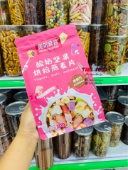 Ngũ cốc trái cây sữa chua hồng - Takifood