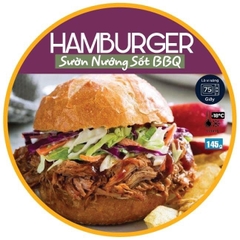 BURGER / Sườn BBQ sốt pho mai - 145gr