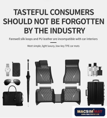 Thảm lót sàn xe ô tô  BMW M3 2012- đến nay Macsim 3W – TPE đúc khuôn cao cấp, Dễ vệ sinh